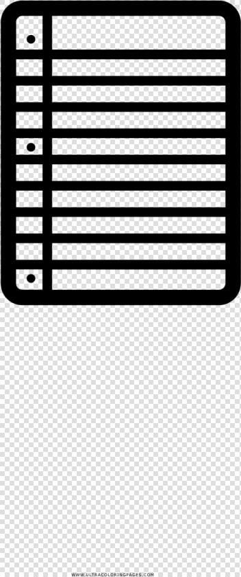 Lined Paper Coloring Page   Grille  HD Png DownloadTransparent PNG