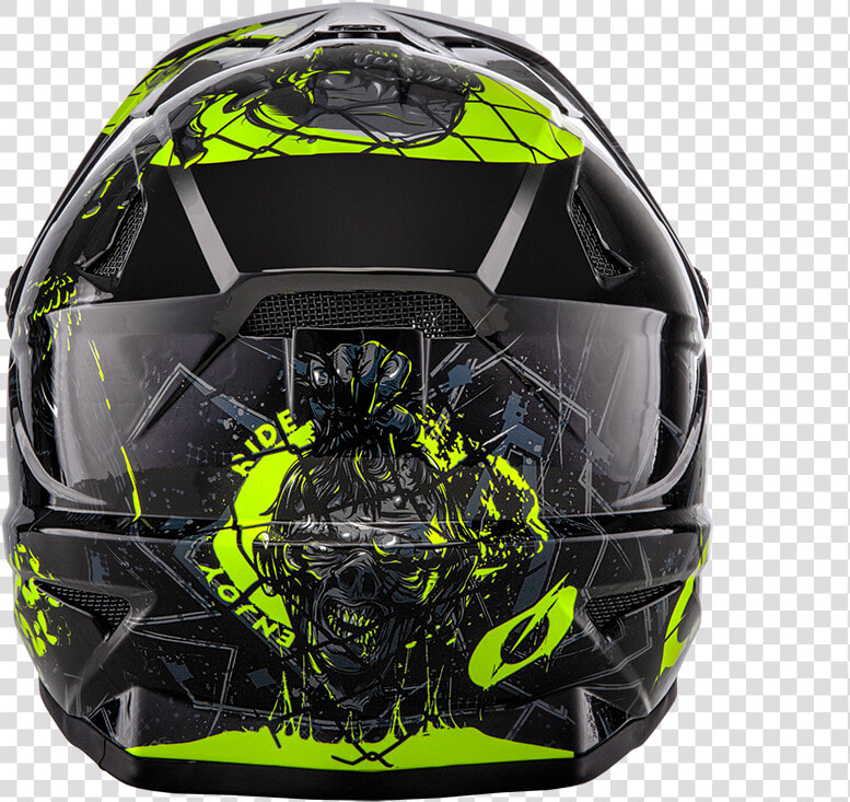 Transparent Backflip Png   O Neal Zombie Helmet  Png DownloadTransparent PNG