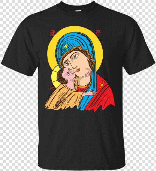 Virgin Mary And Little Christ Virgin Mary T Shirt  amp    Harry Potter Stranger Things Shirt  HD Png DownloadTransparent PNG