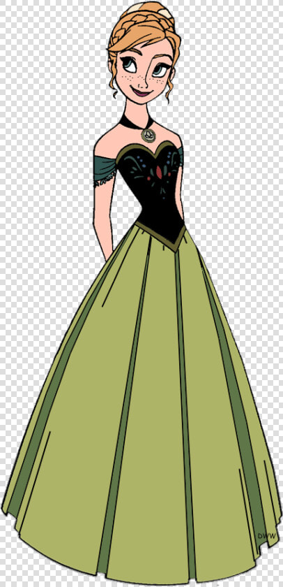 Disney Frozen Clip Art Image   Anna Frozen Clip Art  HD Png DownloadTransparent PNG