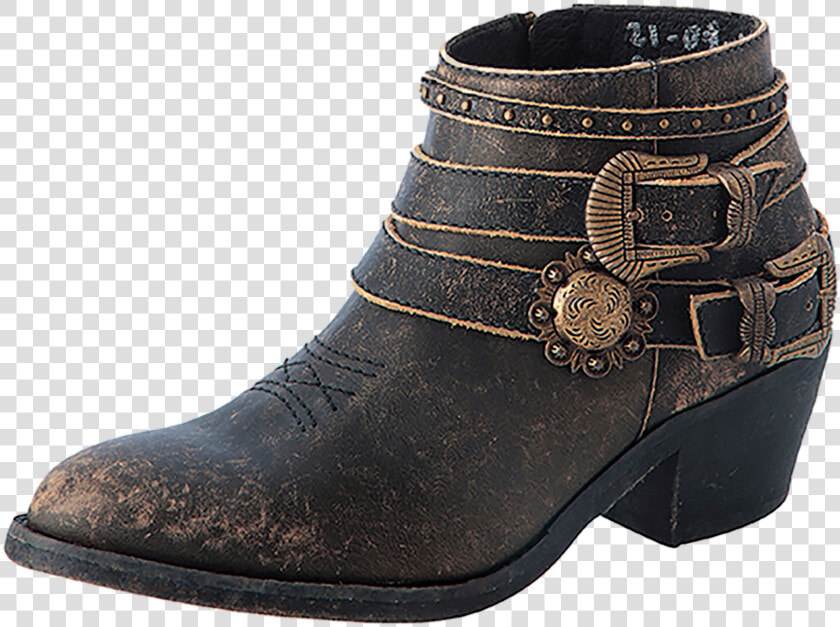 Circle G Distressed Multi strap Shortie   Work Boots  HD Png DownloadTransparent PNG