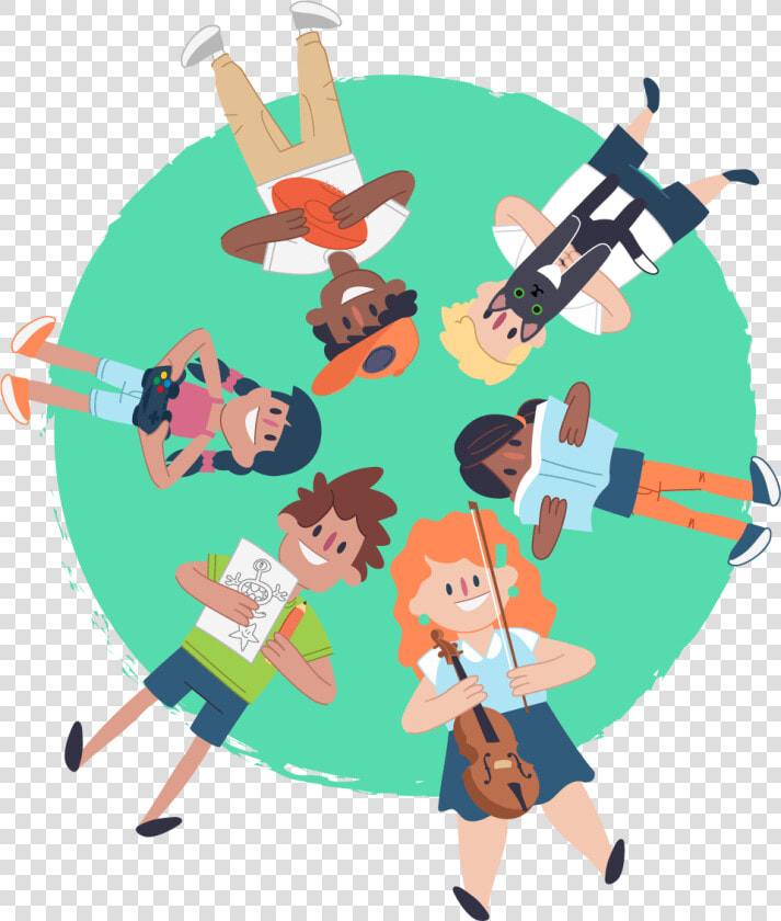 Cartoon People Reconciliation   Accept And Celebrate Differences  HD Png DownloadTransparent PNG