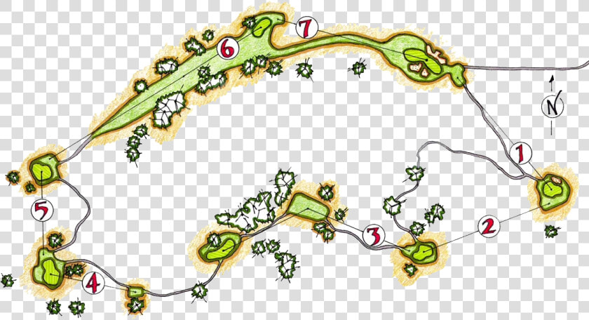 Mcveighs 7 hole Course At The Retreat And Links At   Motif  HD Png DownloadTransparent PNG