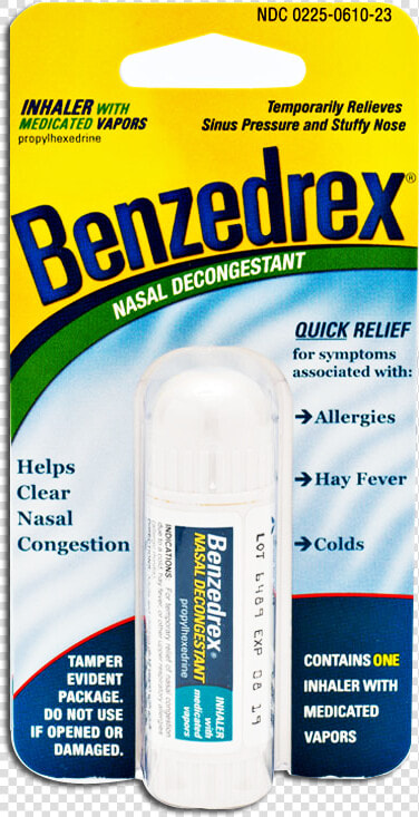 Benzedrex Inhaler  HD Png DownloadTransparent PNG