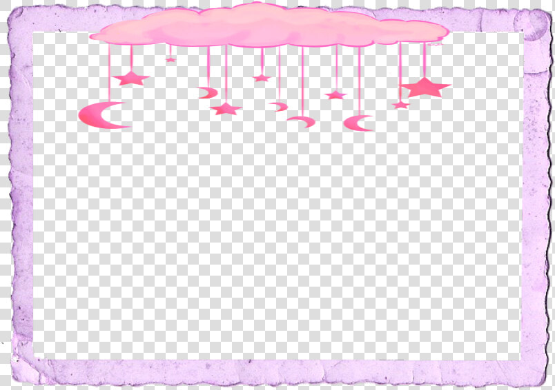  mq  pink  clouds  hanger  frame  frames  border  borders   Parallel  HD Png DownloadTransparent PNG