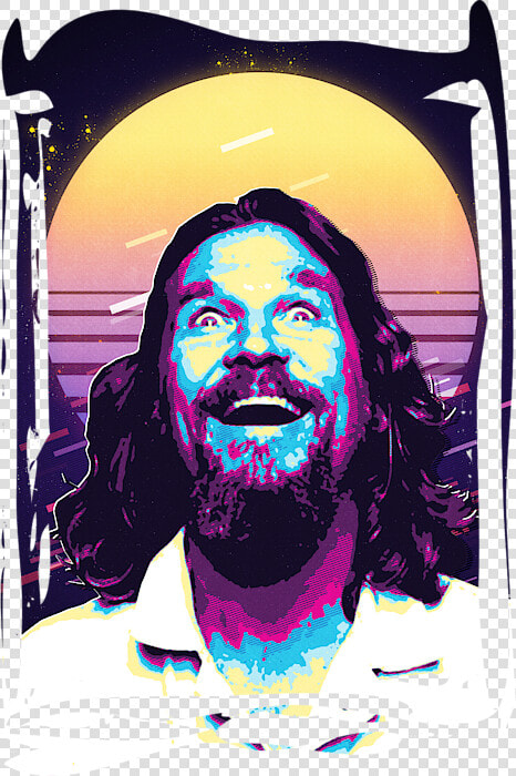 Dude The Big Lebowski Art  HD Png DownloadTransparent PNG