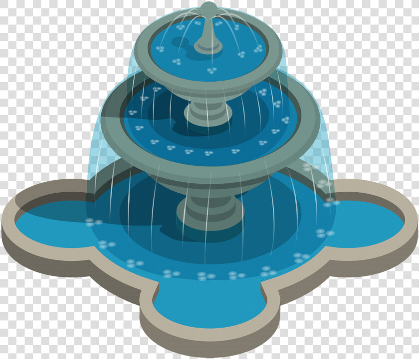 3 Stage Fountain   Clipart Water Fountain Png  Transparent PngTransparent PNG