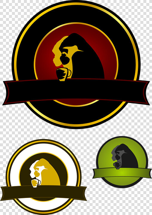 Logo  Primate  Gorilla  Illustration  Zoo  Mammals   Logo Gorilla  HD Png DownloadTransparent PNG