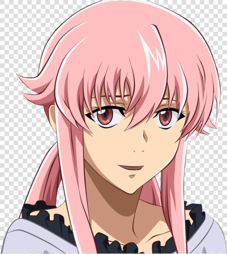 Transparent Anime Transparent Yuno Gasai   Yuno Gasai The Future Diary  HD Png DownloadTransparent PNG