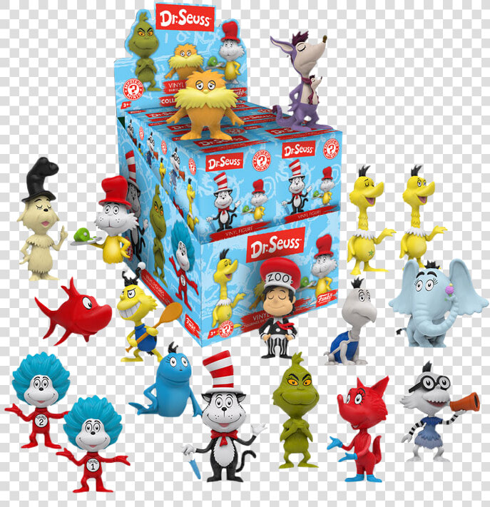 Dr Seuss Mystery Mini Blind Box By Funko Popcultcha   Funko Mystery Mini Dr Seuss  HD Png DownloadTransparent PNG