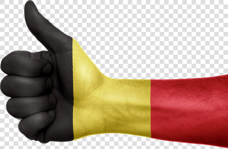 Hand Belgium Flag   Bangladesh National Flag  HD Png DownloadTransparent PNG