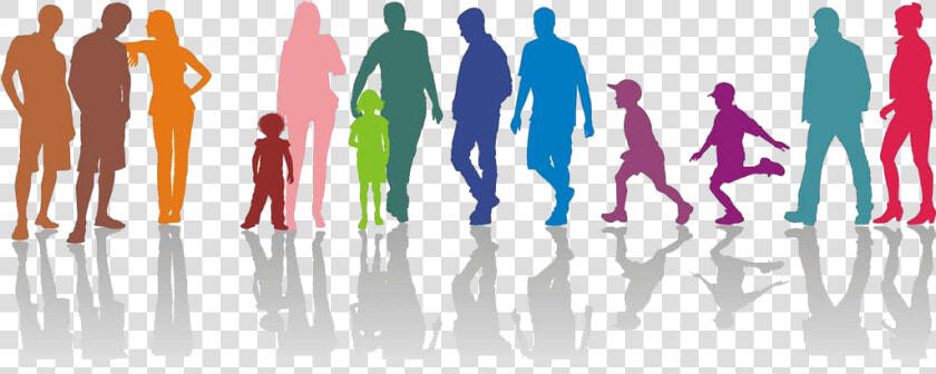 Child Silhouette Royalty free Illustration   Family And Friends Silhouette  HD Png DownloadTransparent PNG