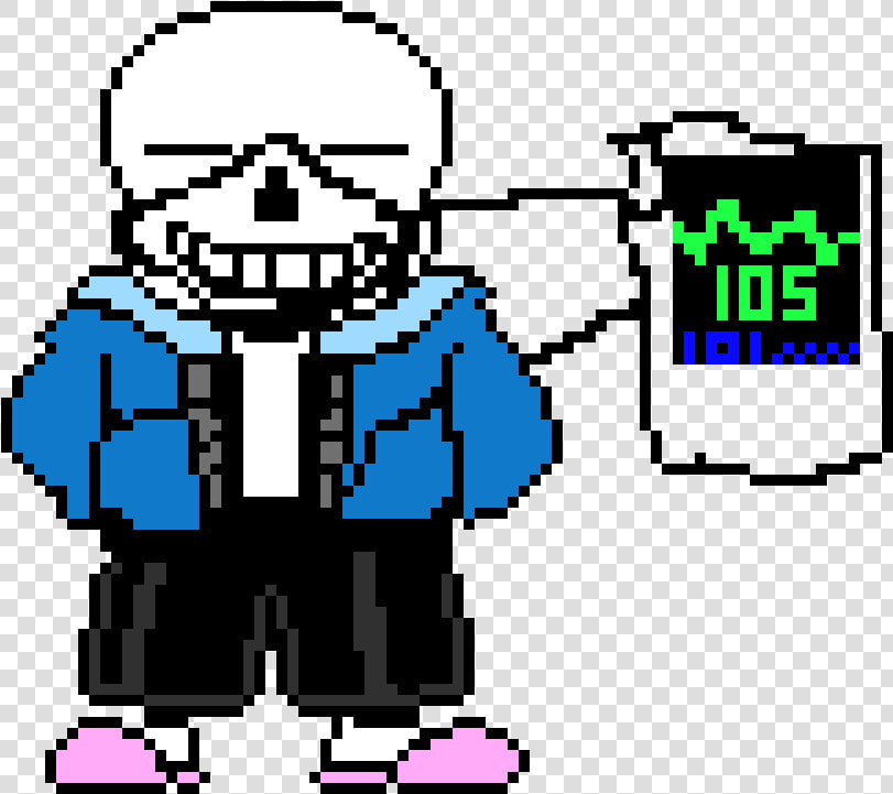 Sans Sprite   Png Download   Sans Pixel Art  Transparent PngTransparent PNG