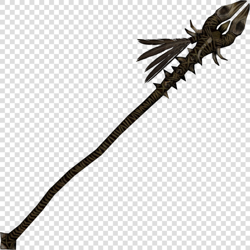 Eye Of Melka  One Of The Best Staves In Skyrim   Skyrim Forsworn Weapons  HD Png DownloadTransparent PNG