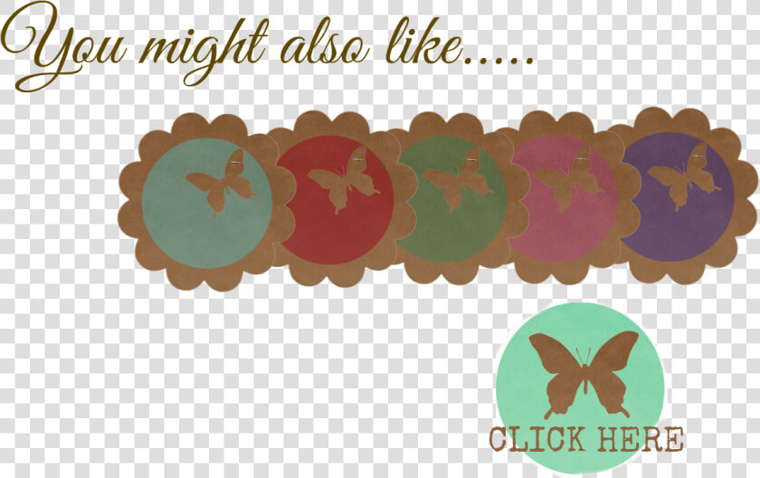 I Designed This Scalloped Circle With The Stapled Butterfly   Make A Wish Alabama  HD Png DownloadTransparent PNG