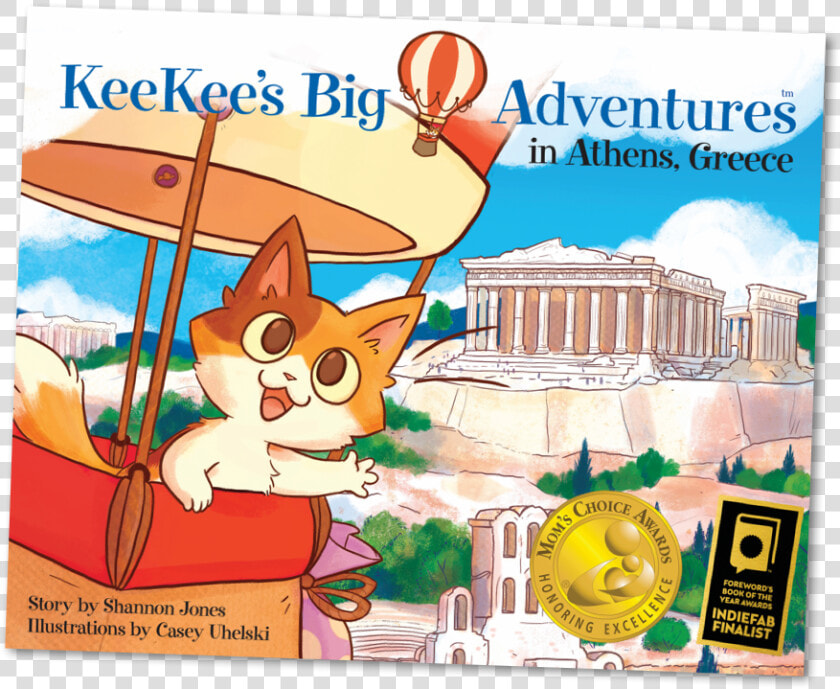 Keekee Athens  Greece Picturebook   Keekee  39 s Big Adventures Books  HD Png DownloadTransparent PNG