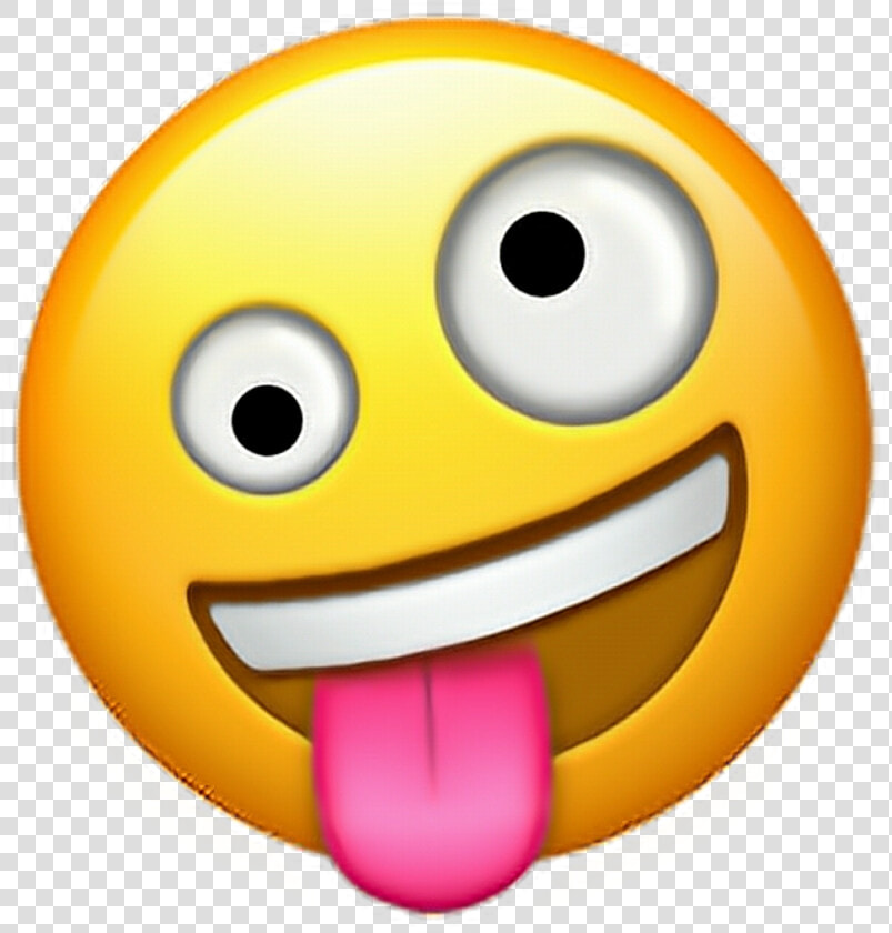 Don T Forget Clipart Smiley Face   Transparent Background Crazy Emoji Png  Png DownloadTransparent PNG