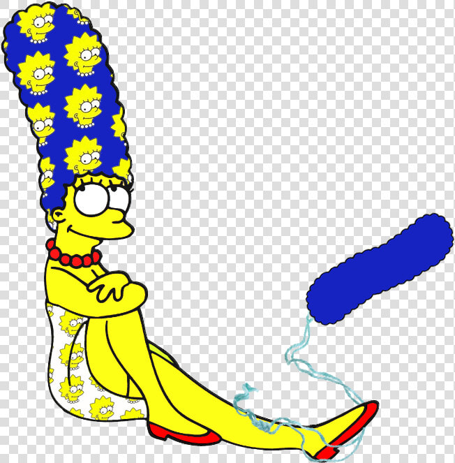 Transparent Marge Simpson Png   Lisa Marge Simpson  Png DownloadTransparent PNG