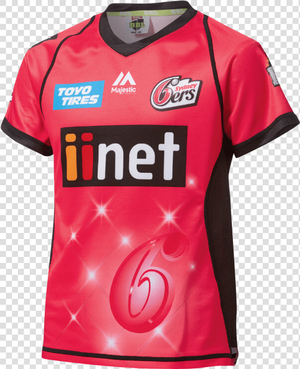 Sydney Sixers 2018 19 Kids Bbl Replica Onfield Ss Jersey   Sydney Sixers Jersey  HD Png DownloadTransparent PNG