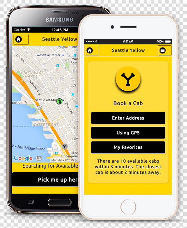 Transparent Taxi Cab Png   Taxi Service App  Png DownloadTransparent PNG