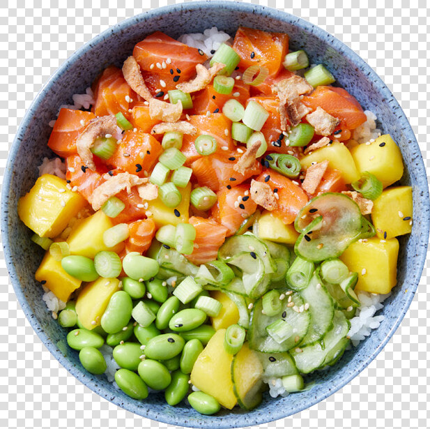 Menu   Honi Poke Salmon  HD Png DownloadTransparent PNG