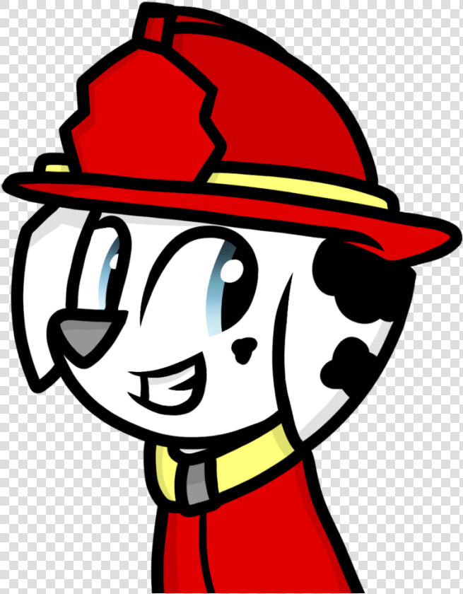 Paw Patrol Marshall By Rainboweevee da   Paw Patrol Rainbow Eevee Marshall Png  Transparent PngTransparent PNG