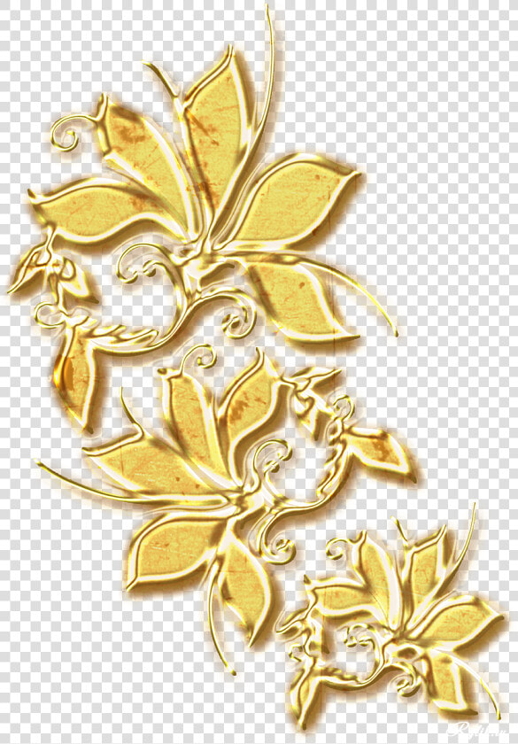 Золотые Орнаменты И Завитки Растровый Клипарт   Golden Ornaments  HD Png DownloadTransparent PNG