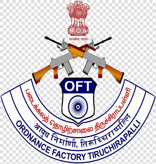 Ordnance Factory Tiruchirappalli S Logo   Oft Trichy  HD Png DownloadTransparent PNG