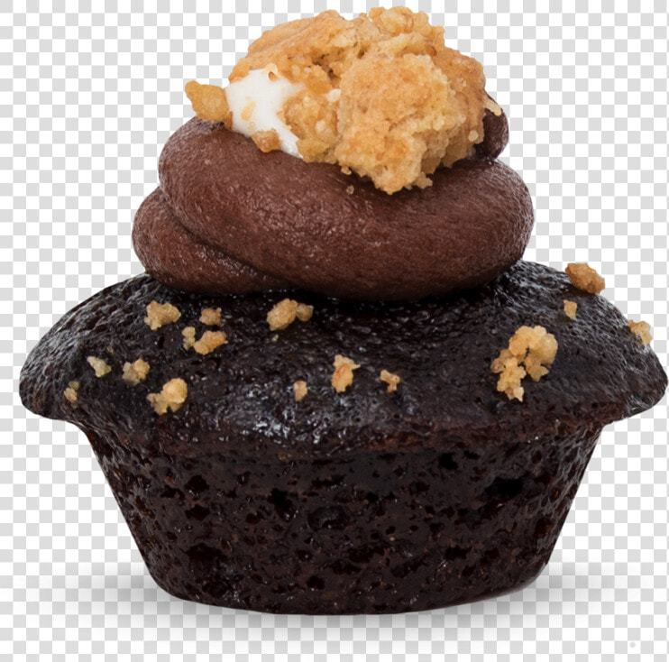 Smores Cupcake Small Side View Image   Baked By Melissa S Mores  HD Png DownloadTransparent PNG