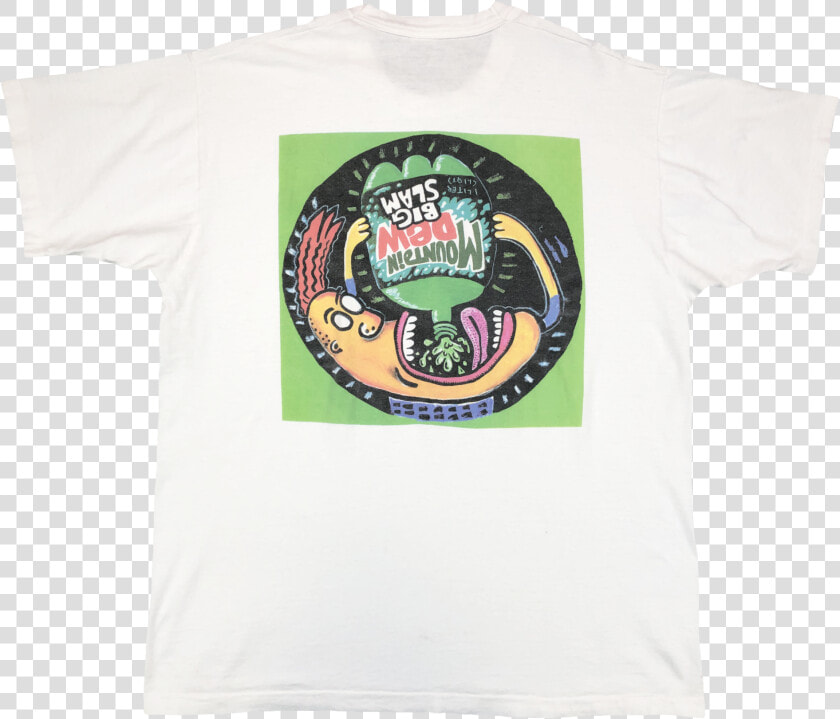 Vintage Mountain Dew Big Slam Tee   Triceratops  HD Png DownloadTransparent PNG