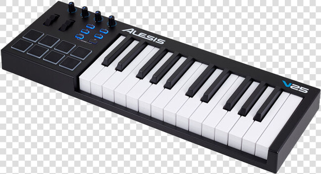 Alesis V25 25 Key Usb Midi Keyboard Controller   Minibrute 2 Arturia  HD Png DownloadTransparent PNG