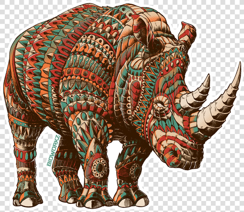 Rhino Sticker   Ben Kwok Rhino  HD Png DownloadTransparent PNG