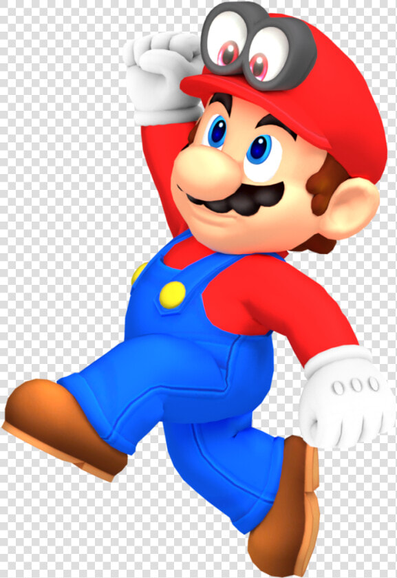 Transparent Mario Jumping Png   Transparent Mario Odyssey Mario  Png DownloadTransparent PNG