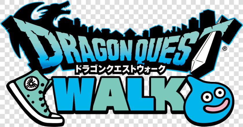 ドラクエ ウォーク ロゴ 背景 透過  HD Png DownloadTransparent PNG