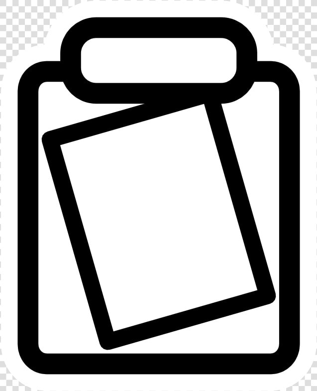 Mono Tool Clipboard   Computer Theme Icon Png  Transparent PngTransparent PNG