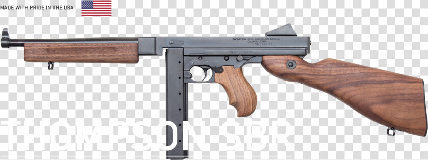 Transparent Tommy Gun Clipart   Auto Ordnance Thompson Sbr  HD Png DownloadTransparent PNG