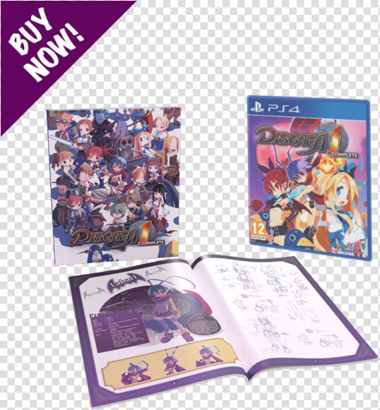 Disgaea 1   Complete   Standard Edition   Ps4   Playstation 4  HD Png DownloadTransparent PNG