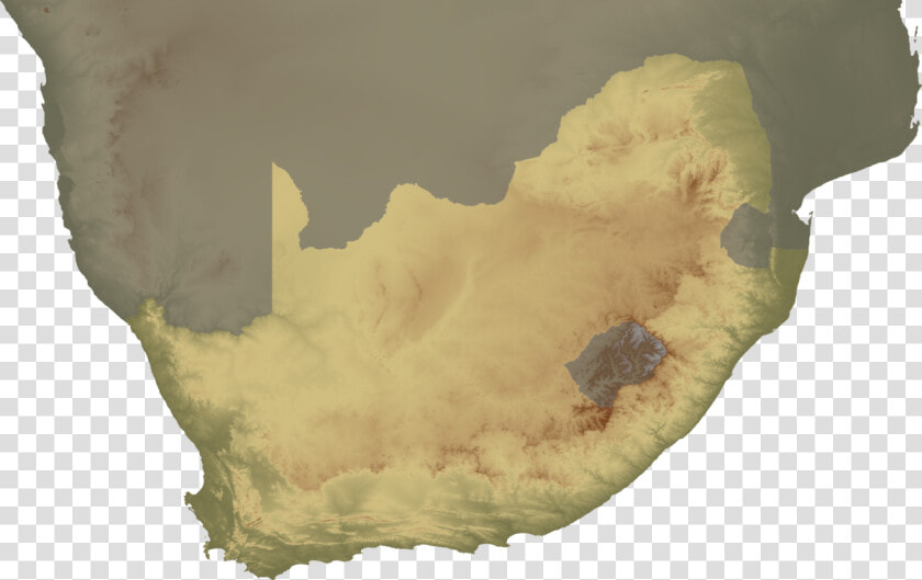 South Africa Topo Continent   South Africa Topographic Map  HD Png DownloadTransparent PNG