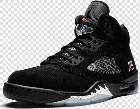 Air Jordan 5 Retro Bcfc Paris Saint germain   Air Jordan 5  HD Png DownloadTransparent PNG