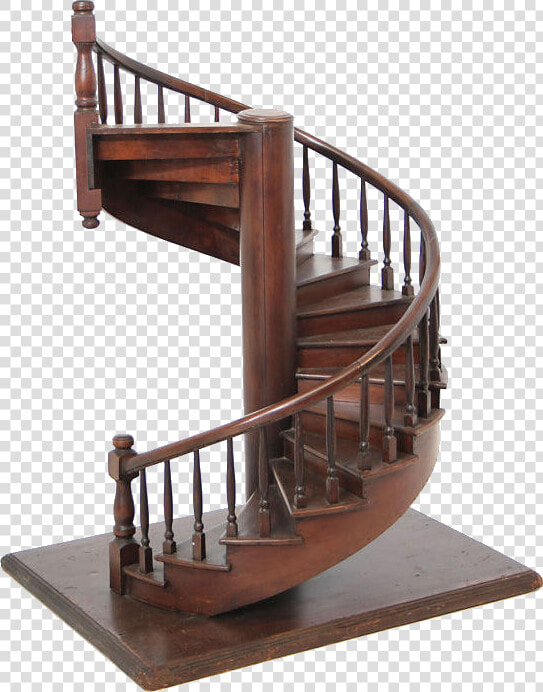 Vintage Spiral Staircase Ad  HD Png DownloadTransparent PNG