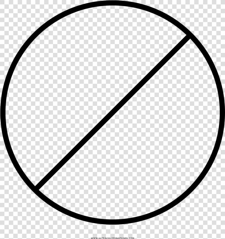 Prohibido Página Para Colorear   Circle With 8 Pieces  HD Png DownloadTransparent PNG