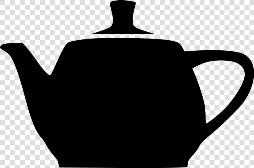 Utah Teapot Kettle Silhouette   Teapot Png  Transparent PngTransparent PNG