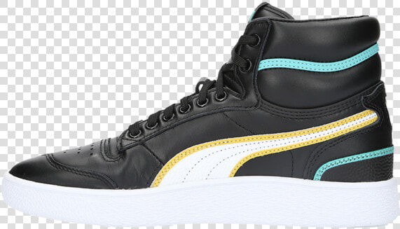 Puma Ralph Sampson Mid Hoops Sneaker   Sneakers  HD Png DownloadTransparent PNG