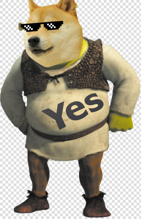  shrek  doge  yes  meme   Shrek Vans  HD Png DownloadTransparent PNG