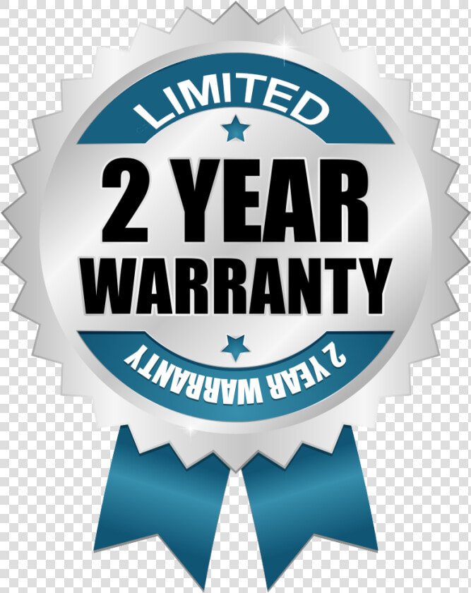 Kalite 2 Year Limited Warranty   Transparent 2 Year Warranty Logo  HD Png DownloadTransparent PNG