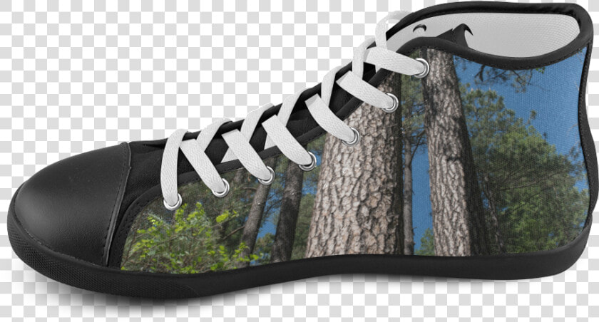 Tall Pine Trees Mt Lemmon Arizona High Top Canvas Kid   Outdoor Shoe  HD Png DownloadTransparent PNG