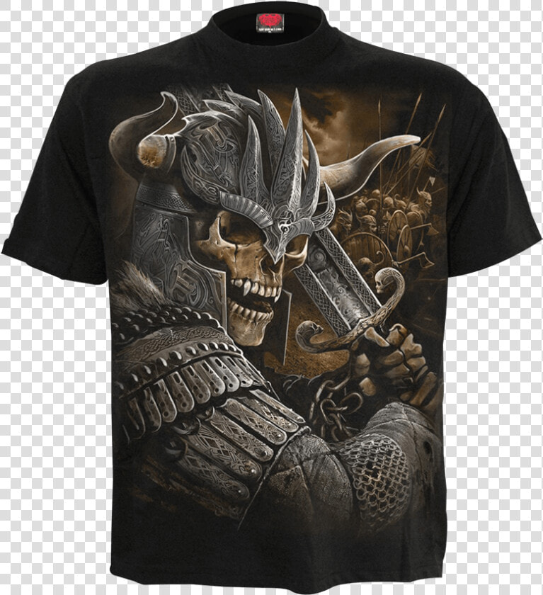 Skeletal Viking Warrior T shirt   Moški Pulover S Kapuco  HD Png DownloadTransparent PNG