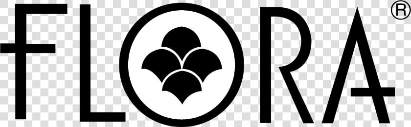 Flora Logo Black And White   Floora Logos  HD Png DownloadTransparent PNG