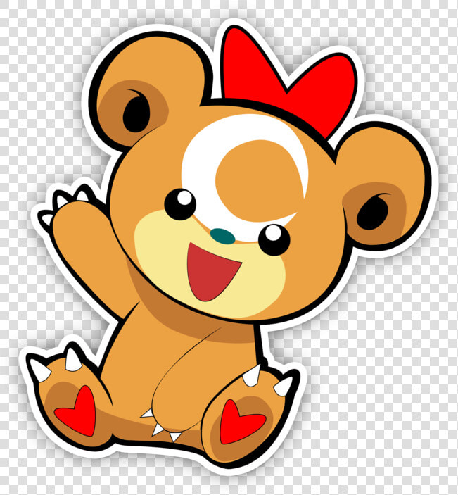 Cute Pokemon Teddiursa  Hd Png Download   Cute Teddiursa  Transparent PngTransparent PNG