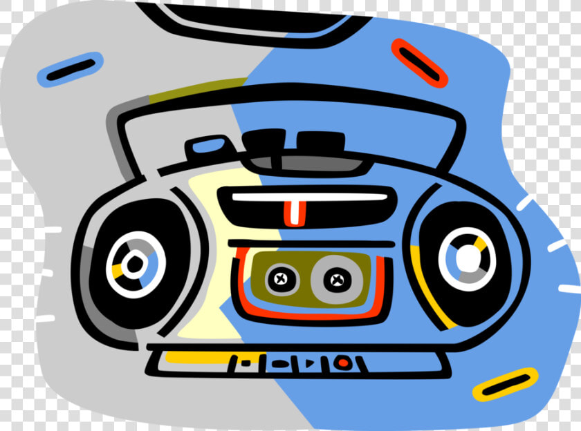 Vector Illustration Of Audio Entertainment Portable  HD Png DownloadTransparent PNG